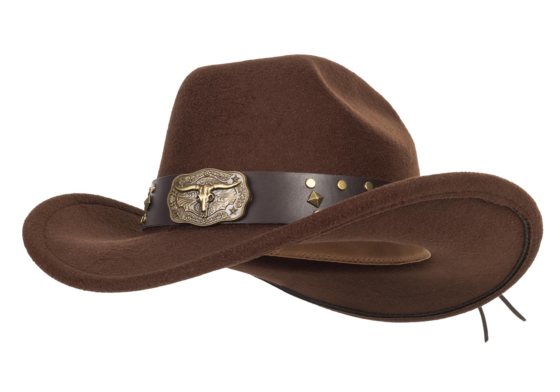 Damen Filz-Fedora Hut Klassische breite Krempe Zweifarbige Panama Wollmütze