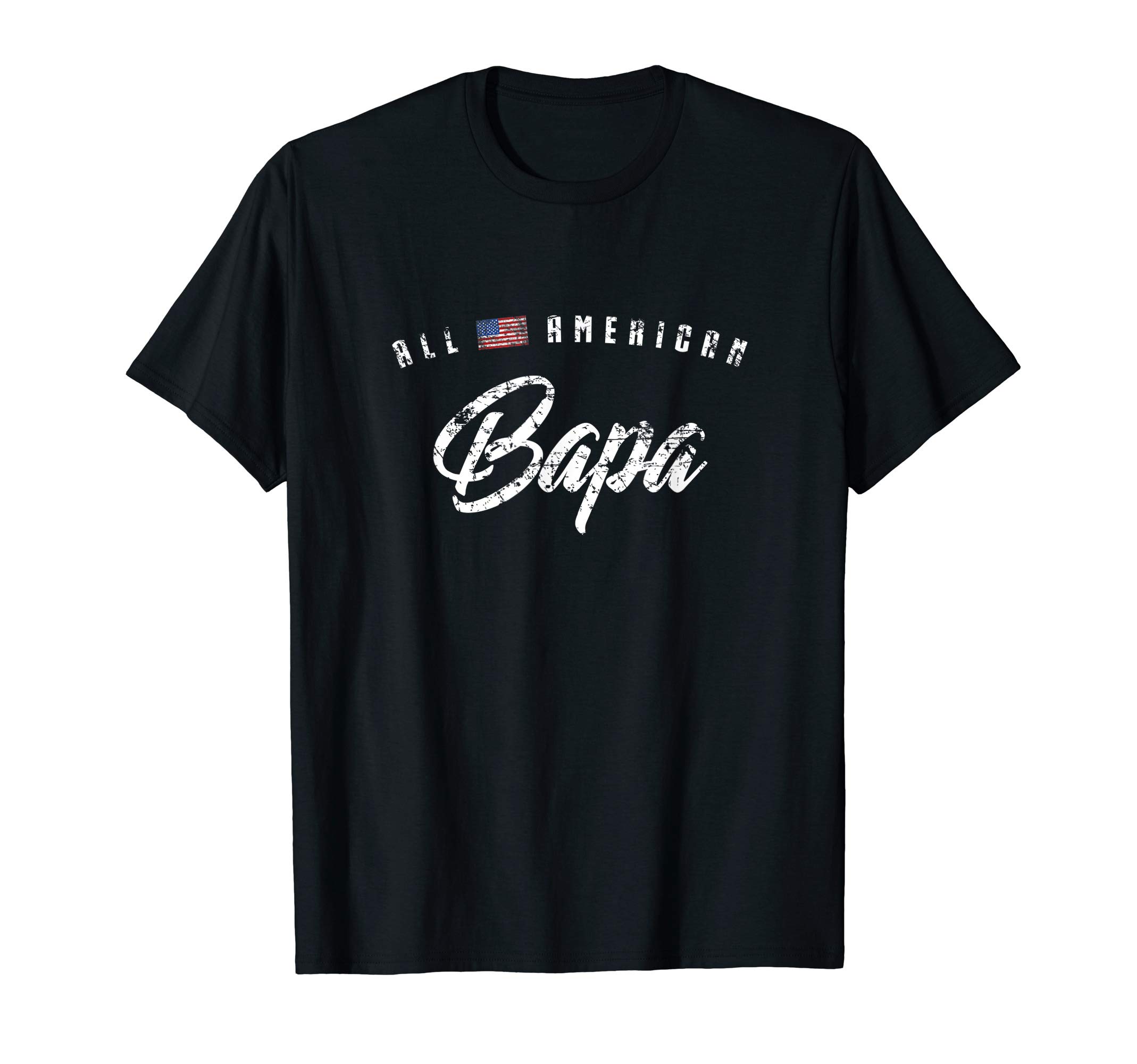 Triple G MavsAll American Bapa Shirt, Cute Flag Birthday Gift