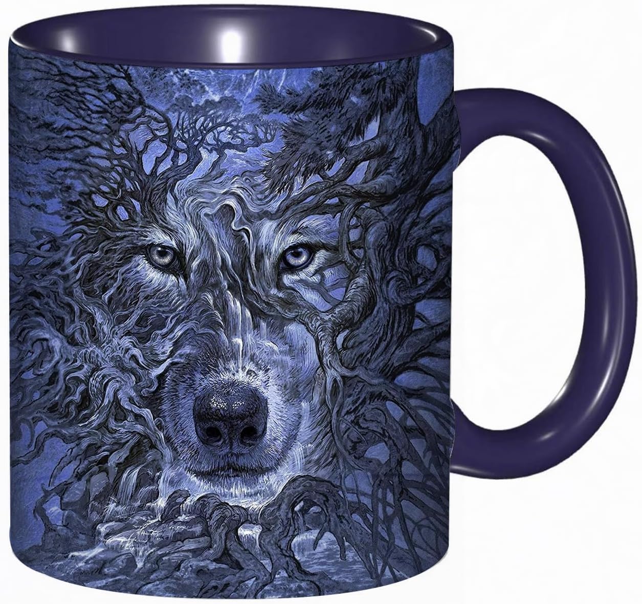 Mug Céramique<br> Loup Céleste