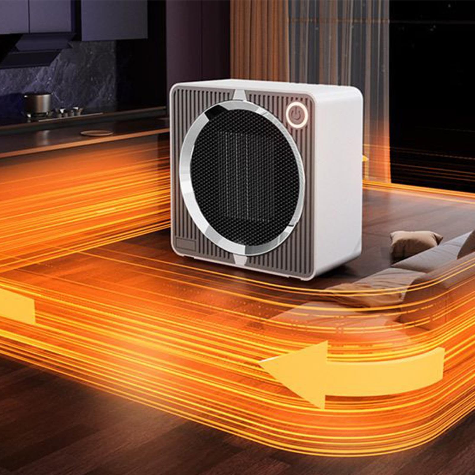 Calentador Mini - Dispositivo De Calentamiento Rápido Con Protección Contra Vuelcos | Calefactor Eléctrico Portátil Para Espacios - Para Invierno Clima Frío Interior Camping Trabajo