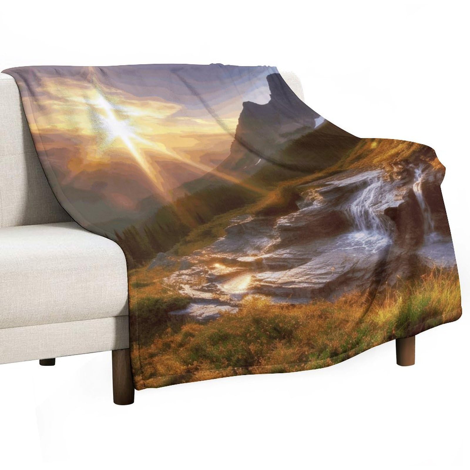 Couverture en flanelle légère contre le froid plaid doux pour canapé et lit