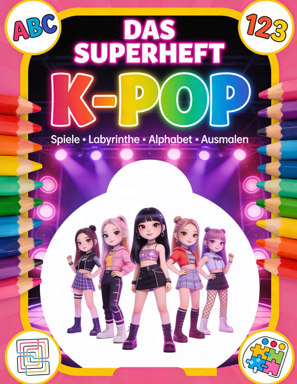 Mein großes K-Pop Rätselbuch für Kinder