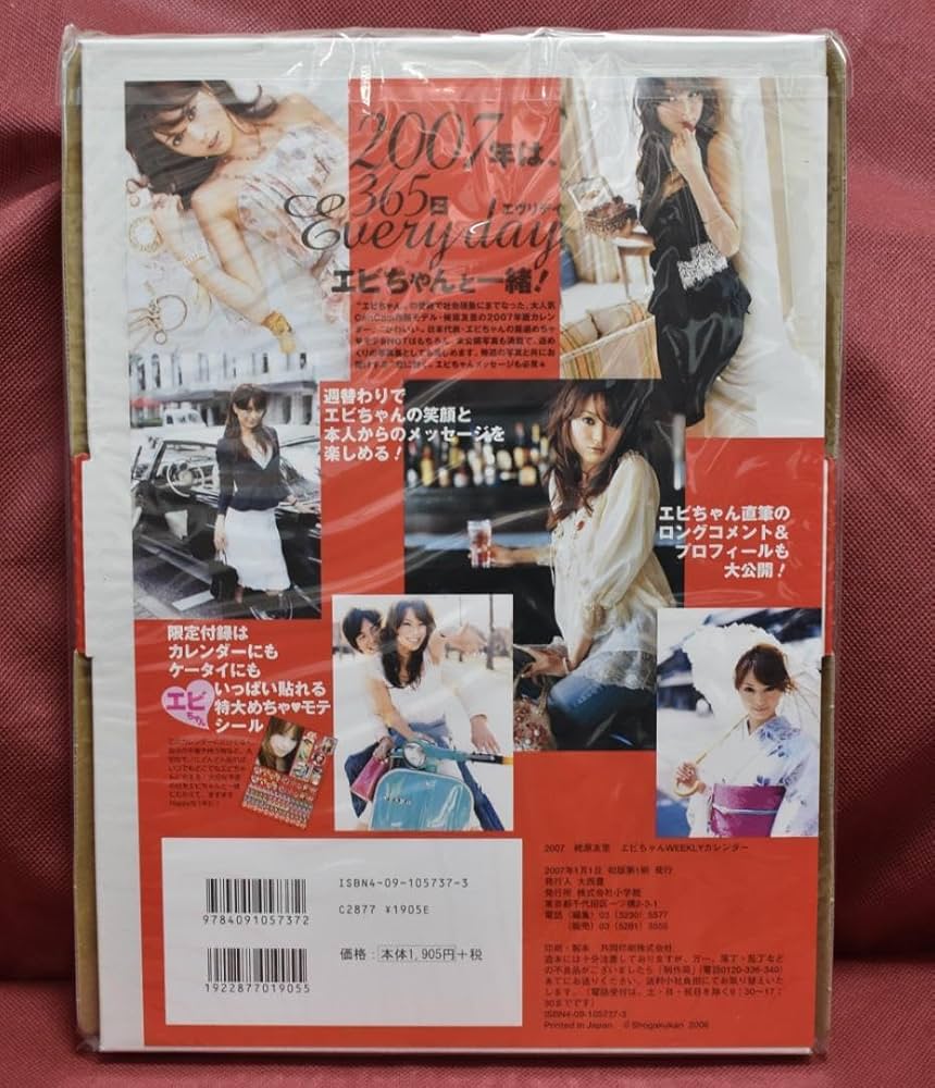 Amazon.co.jp: 蛯原友里 エビちゃんカレンダー 2007 CanCam