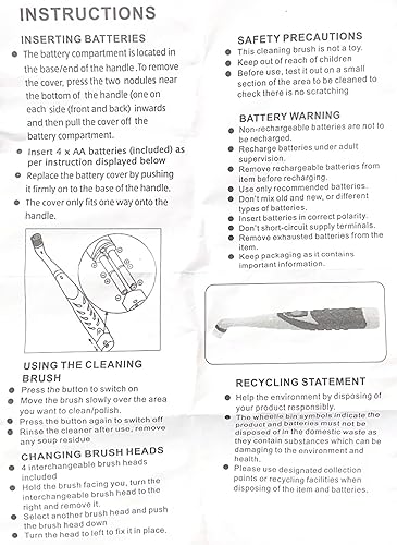 Miniatura 5 de Stardrops - The Pink Stuff - El kit de limpieza Miracle - 2 tubos de pasta de limpieza Miracle con herramienta de limpieza eléctrica y 4 cabezales