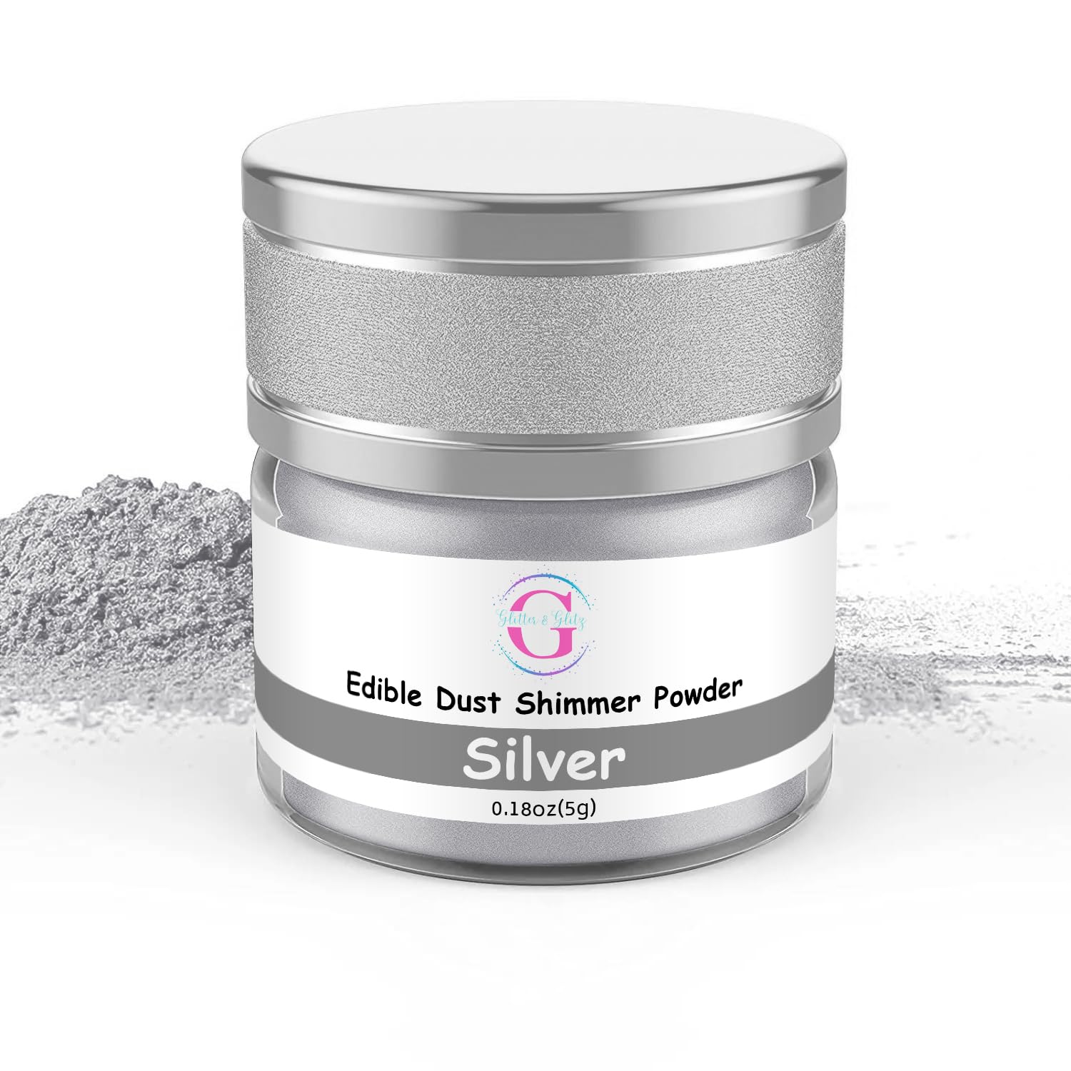 Glitter & Glitz Edible Glitter for Drinks - Premium Drink Glitter Edible Dust for Cocktails, Baking, Brew, Champagne - Luster Dust and Cocktail