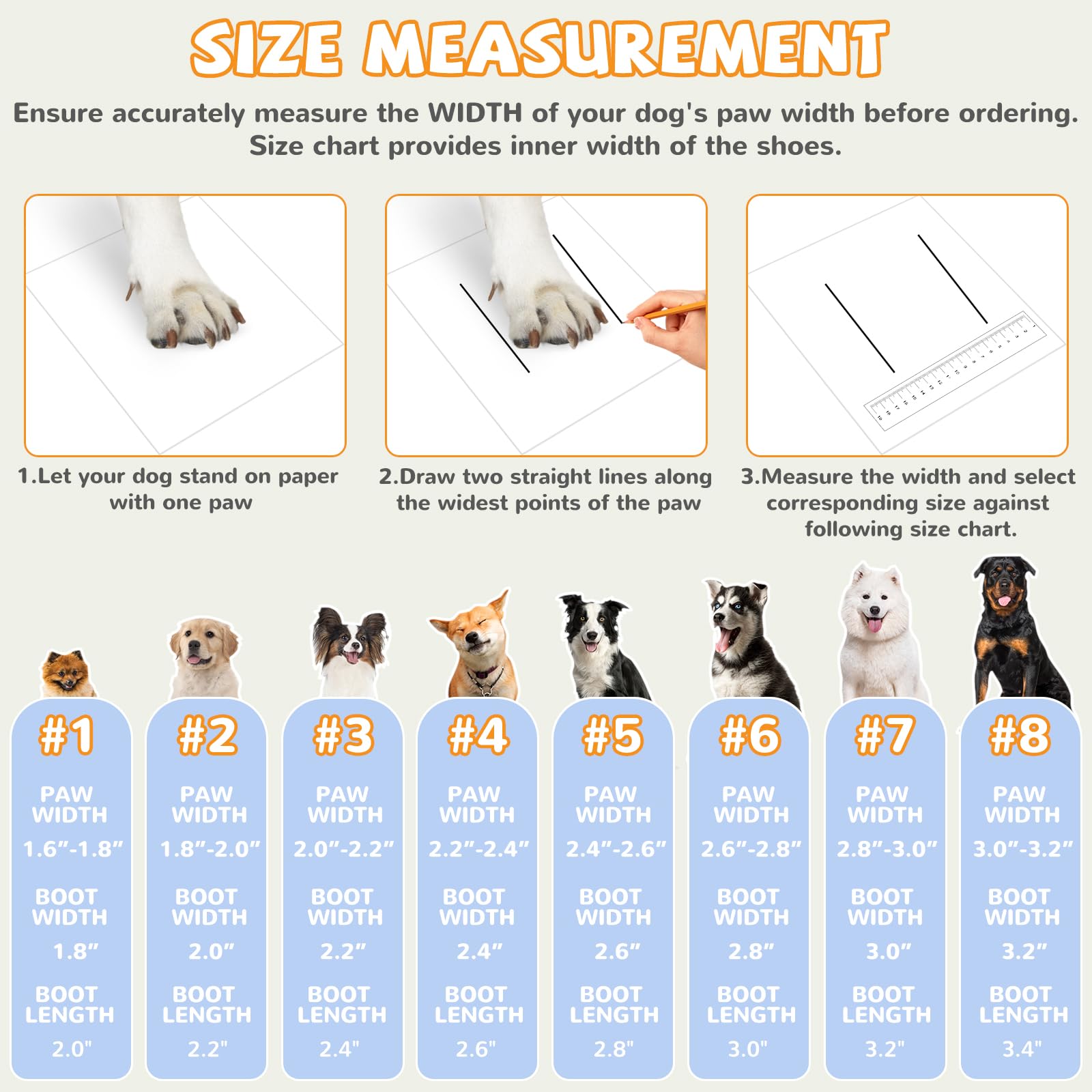 Chaussures pour chiens de grande et moyenne taille - Bottes pour chien et protections de pattes pour éviter le léchage - Antidérapantes avec réfléchissant pour trottoir chaud, randonnée en plein air