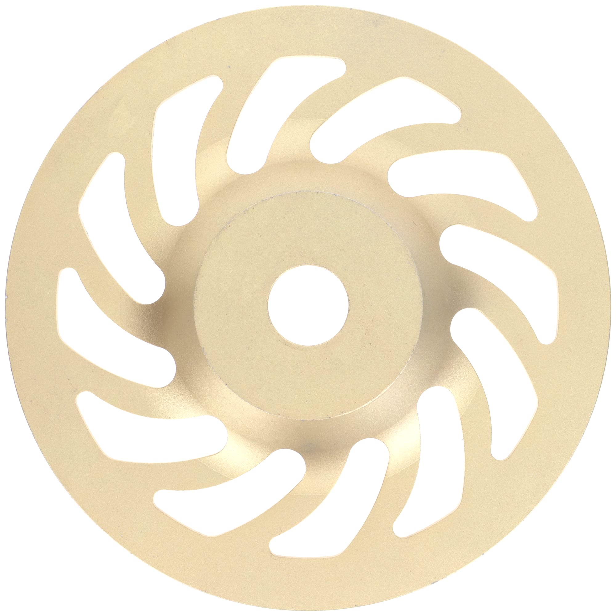 PRODIAMANT Muela de Copa Diamantada Turbo ST81 180 mm x 22,23 mm - Segmento 5 mm, para hormigón y piedra natural, calidad profesional, desbaste rápido y profesional, apto para amoladora angular