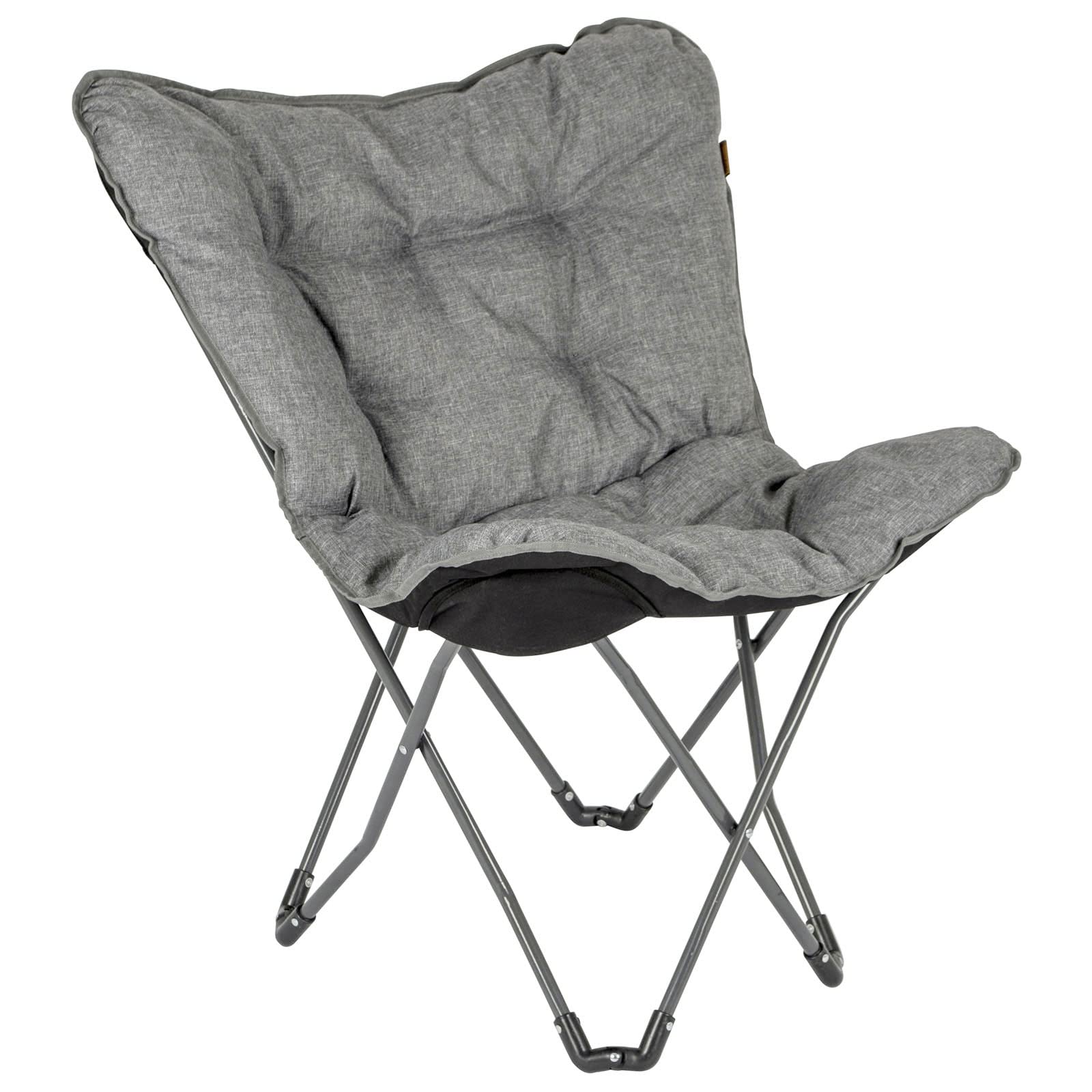 Carbest Redbridge camping chair, gray + Defect (262217)