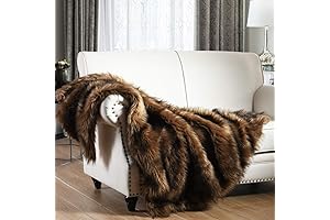 Indulge in Luxury: Faux Fur Throw Blanket for Ultimate Warmth and Style