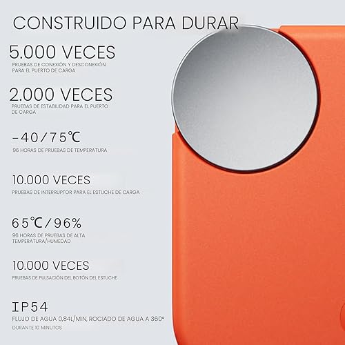 Miniatura 4 de CMF Buds - Auriculares inalámbricos Bluetooth, auriculares con cancelación de ruido de 42 dB, audio Dirac HD, tiempo de reproducción de 35.5 horas,