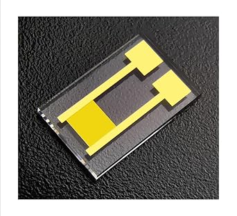 12 Pieces/Pack 4m 5mm8mm Quartz Glass Interdigitated Electrodes IDE Transparent Microelectrode MEMS Biosensor Medical Chemical Sensor Chip