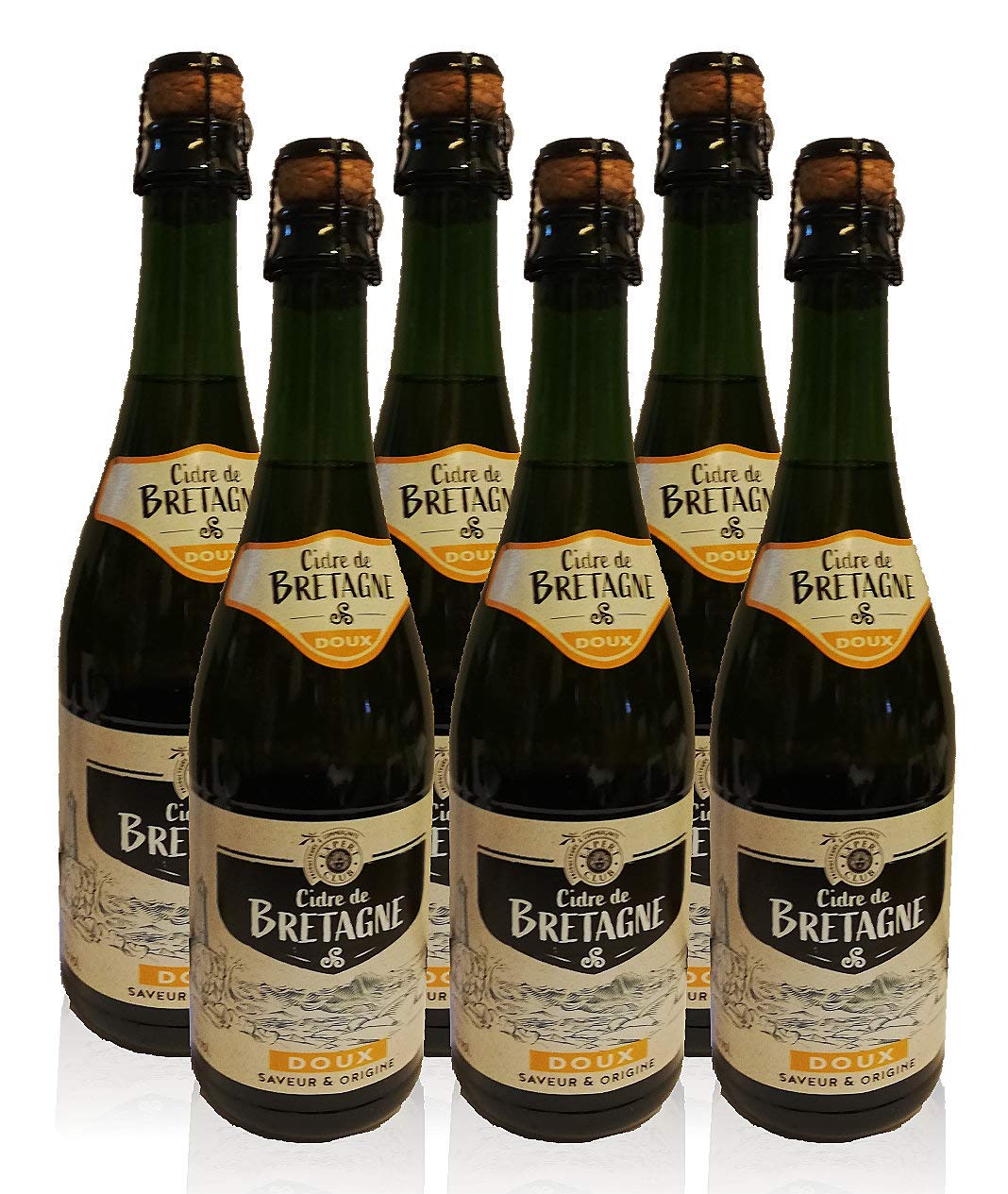 La Fauconnaire Bretonischer Apfelwein Doux Cidre 6x0,75l