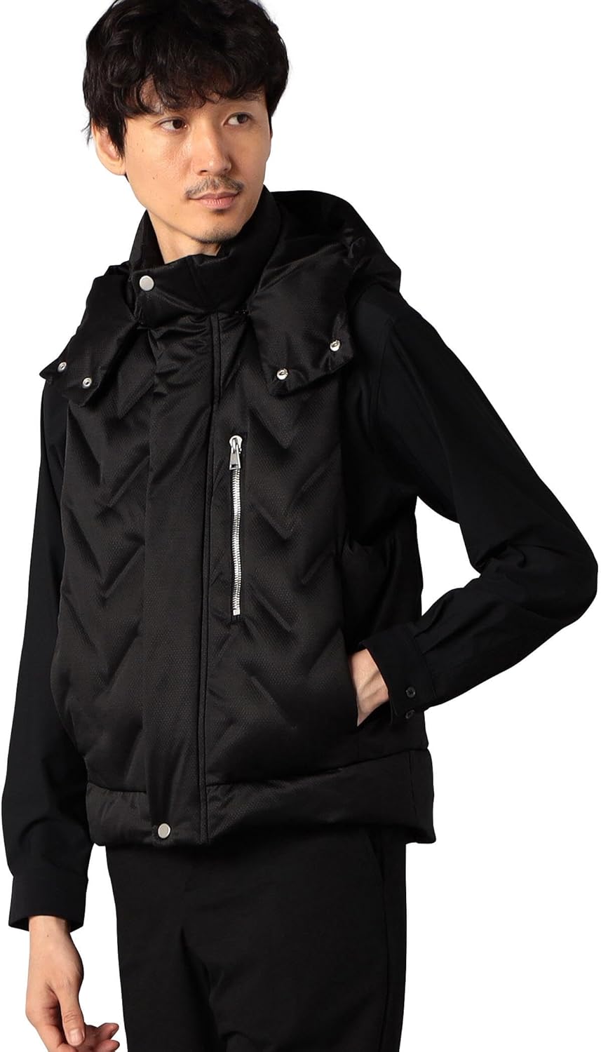 Amazon | (コムサ・メン) COMME CA MEN シームレスダウン フーディー  