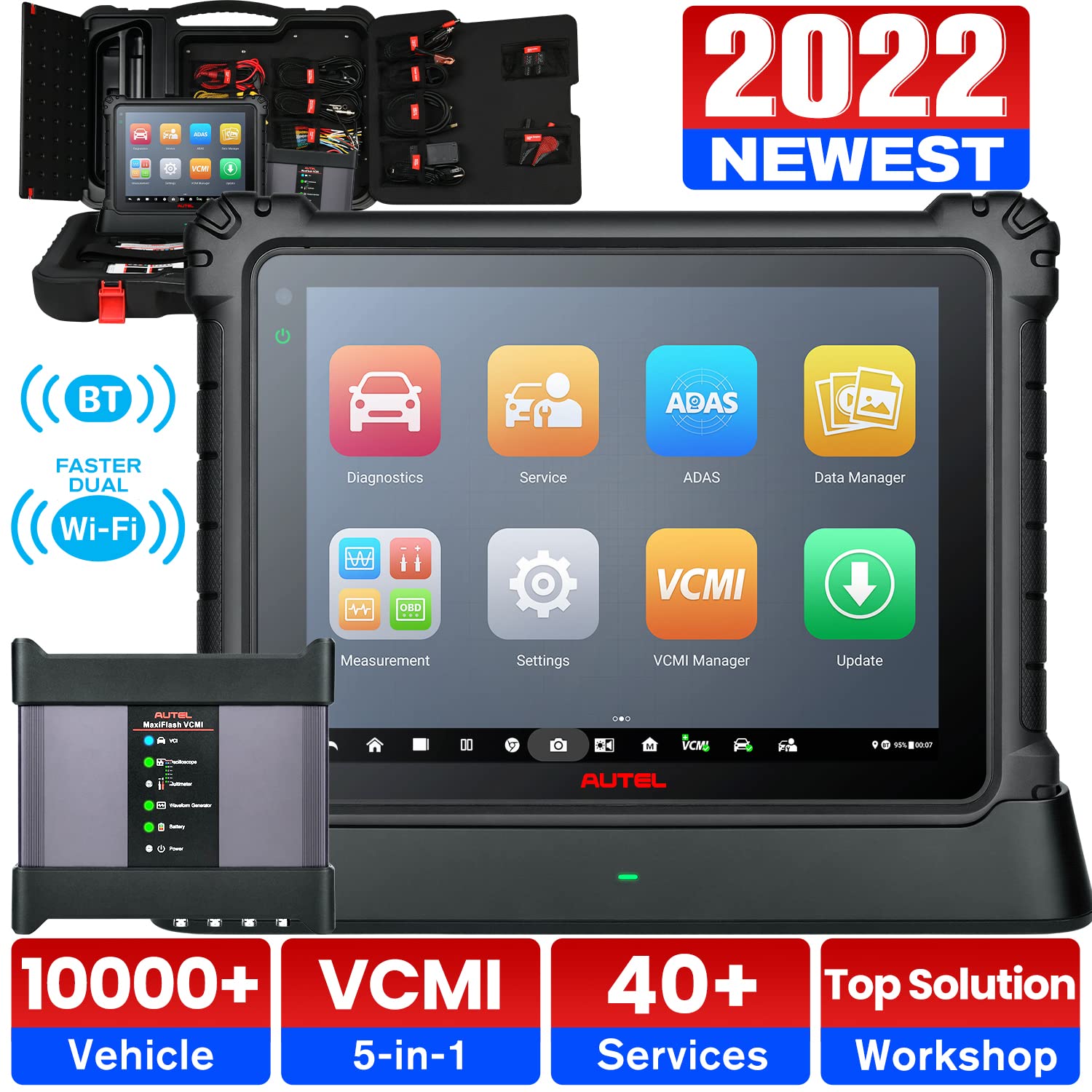 Autel MaxiSys Ultra Scanner: 2022 Upgraded of MS919/ MS909/ Elite ...