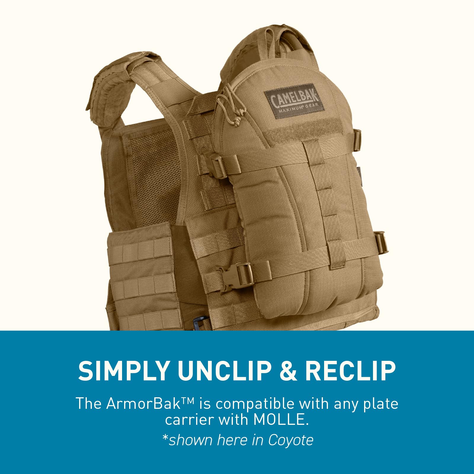Amazon.com : CamelBak Armorbak Tactical Hydration Pack with 100oz
