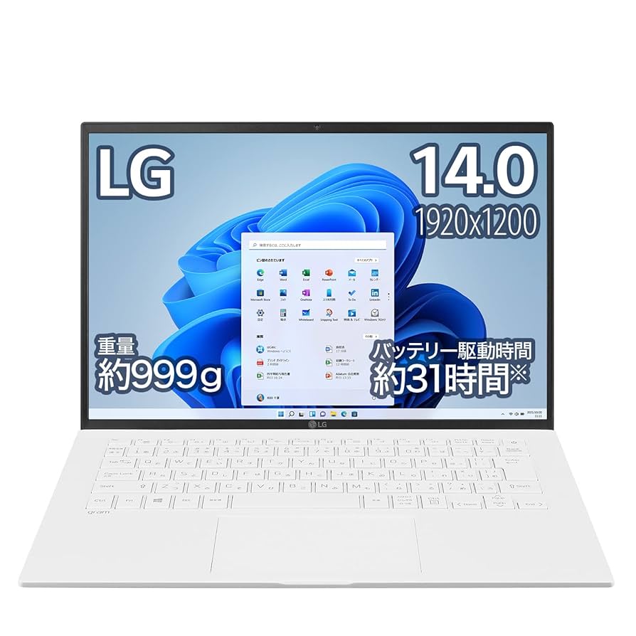 Windowsノート本体 LG gram 14Z95P-KR54J Windows 11 Home/14.0インチ(IPS液晶 縦横比16:10)/第11世代