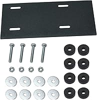 Vista 1 de Kit de placa de montaje - Soporte de motor con pernos compatible con Ha-rbor Fr-Eight Predator Engine 212cc 6.5hp