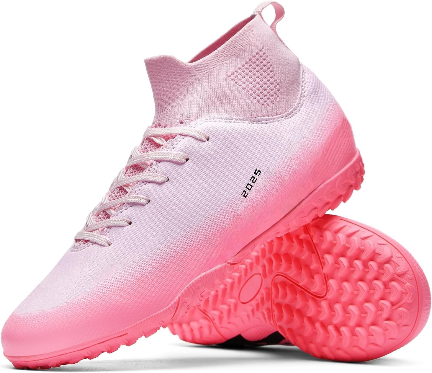 Soccer Cleats for Mens Womens Indoor Soccer Shoes Unisex Baseball Turf Shoes Youth Rugby Shoes Adult AG FG TF Football Boots Wide Training Sneaker