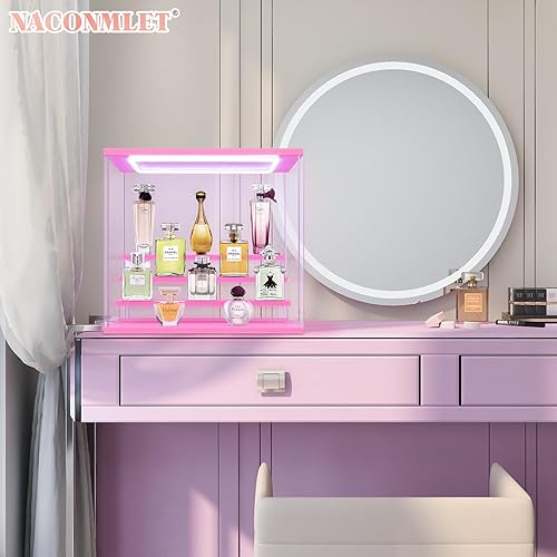 Miniatura 7 de Vitrina de acrílico transparente para exhibición de figuras Pop Mart, vitrina de almacenamiento Funko Pop con iluminación, a prueba de polvo,