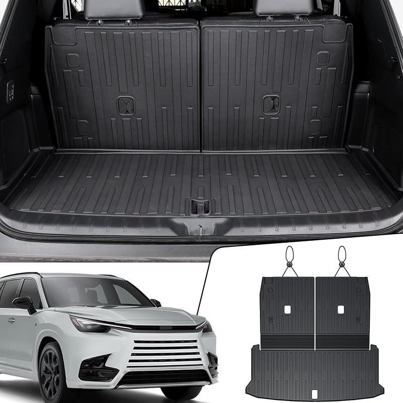 Forro de porta-malas com protetor do encosto para Lexus TX 350, TX 500h e TX 550h+ 2024–2026, compatível com subwoofer