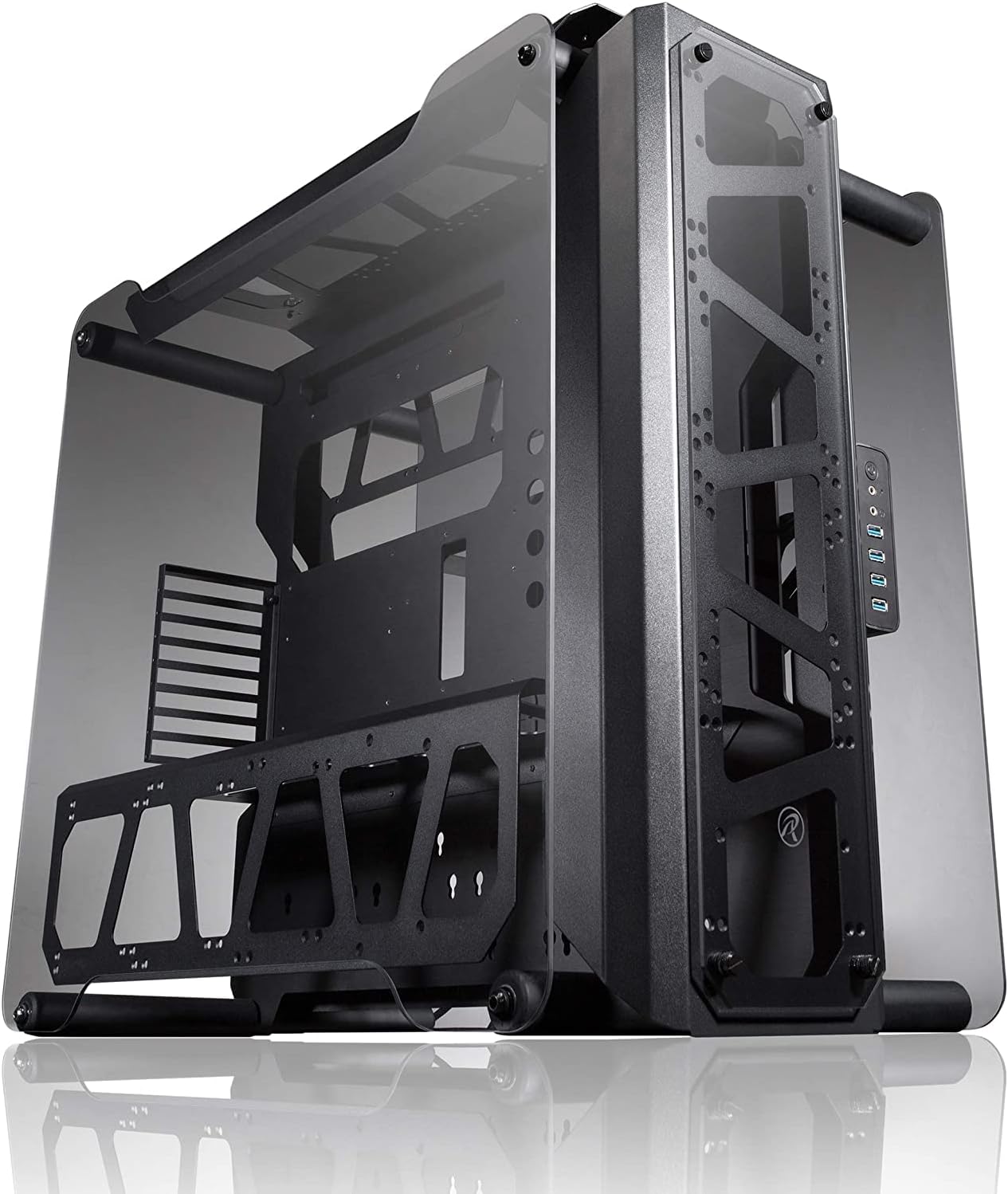 Raijintek Enyo EE-ATX Grand Tour Case with Glass Panels (Black)