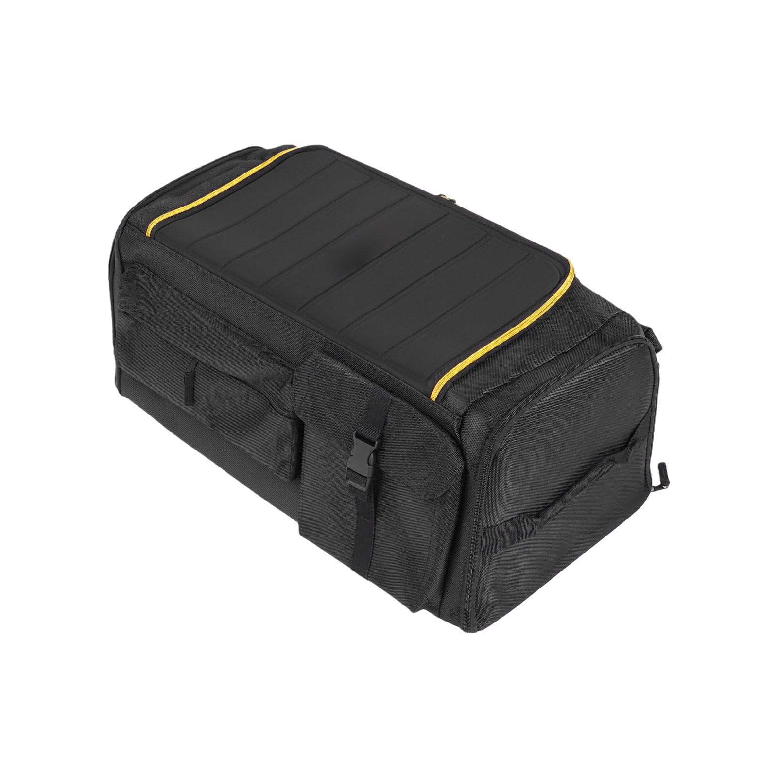 KIMISS Organizzatore per Bagagliaio Auto Pieghevole, Scatola Portaoggetti in Tessuto Oxford 1680D con Fondo Antiscivolo e Rivestimento Impermeabile, for Auto (70 litri)