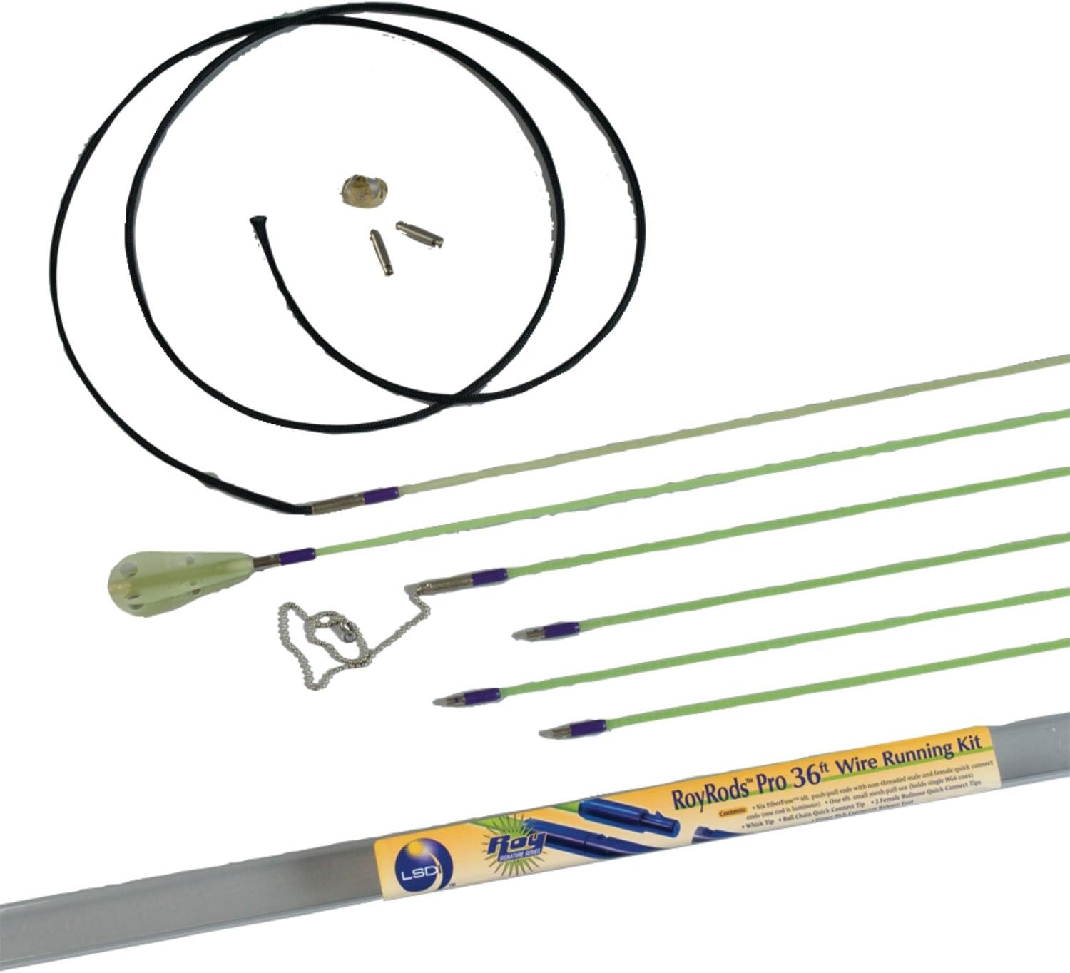 81-700 RoyRods Signature Series Quick-Connect Wire Running Kit, 36ft