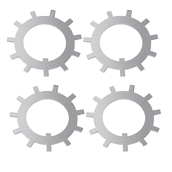 4Pcs 005-059-00 1.75 Tang Washers,Carbon Steel,Wear-Resistant
