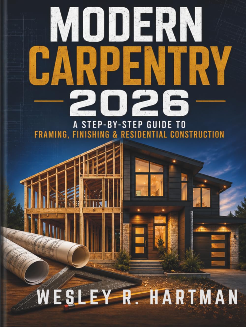 Modern Carpentry 2026: The Complete Step-by-Step Guide to Framing, Finishing & Residential Construction for Beginners to Pro — Tools, Codes & Building Science