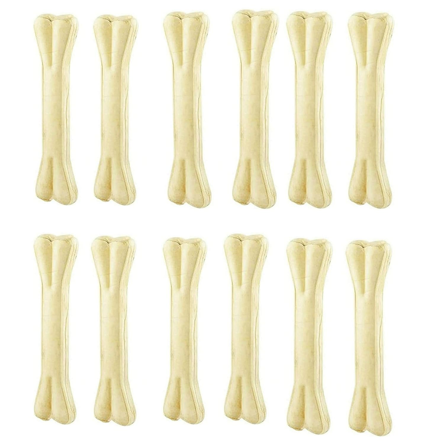 MS Pet House Dog Chew Bones Rawhide Pressed Bone Calcium Treat 5 Inches 1 Kg,Adult MS Pet House Dog Chew Bones Rawhide Pressed Bone Calcium Treat 5 Inches 1 Kg,Adult