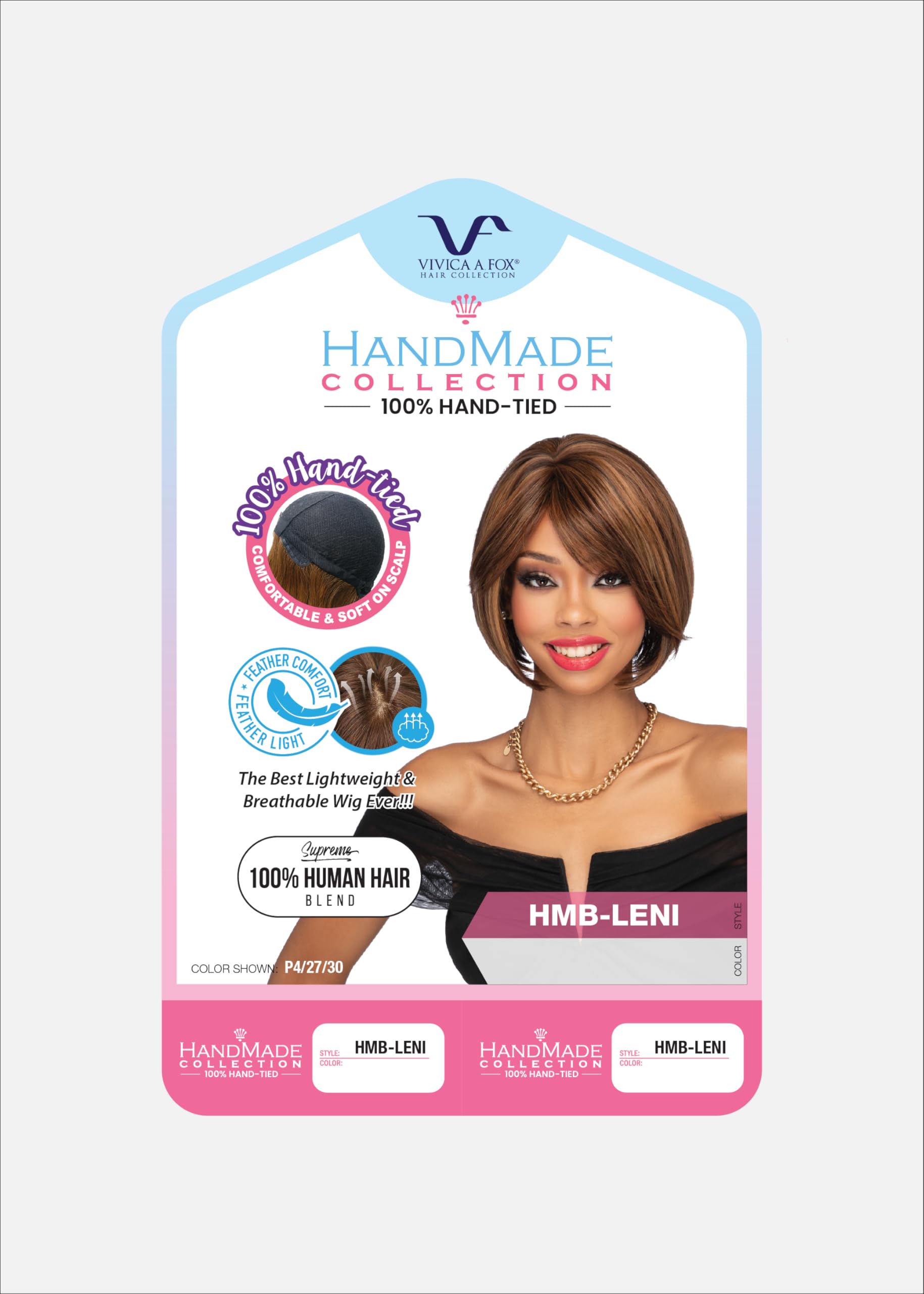 Amazon.com : Vivica A. Fox HMB-LENI, Handmade & Hand-tied Wig