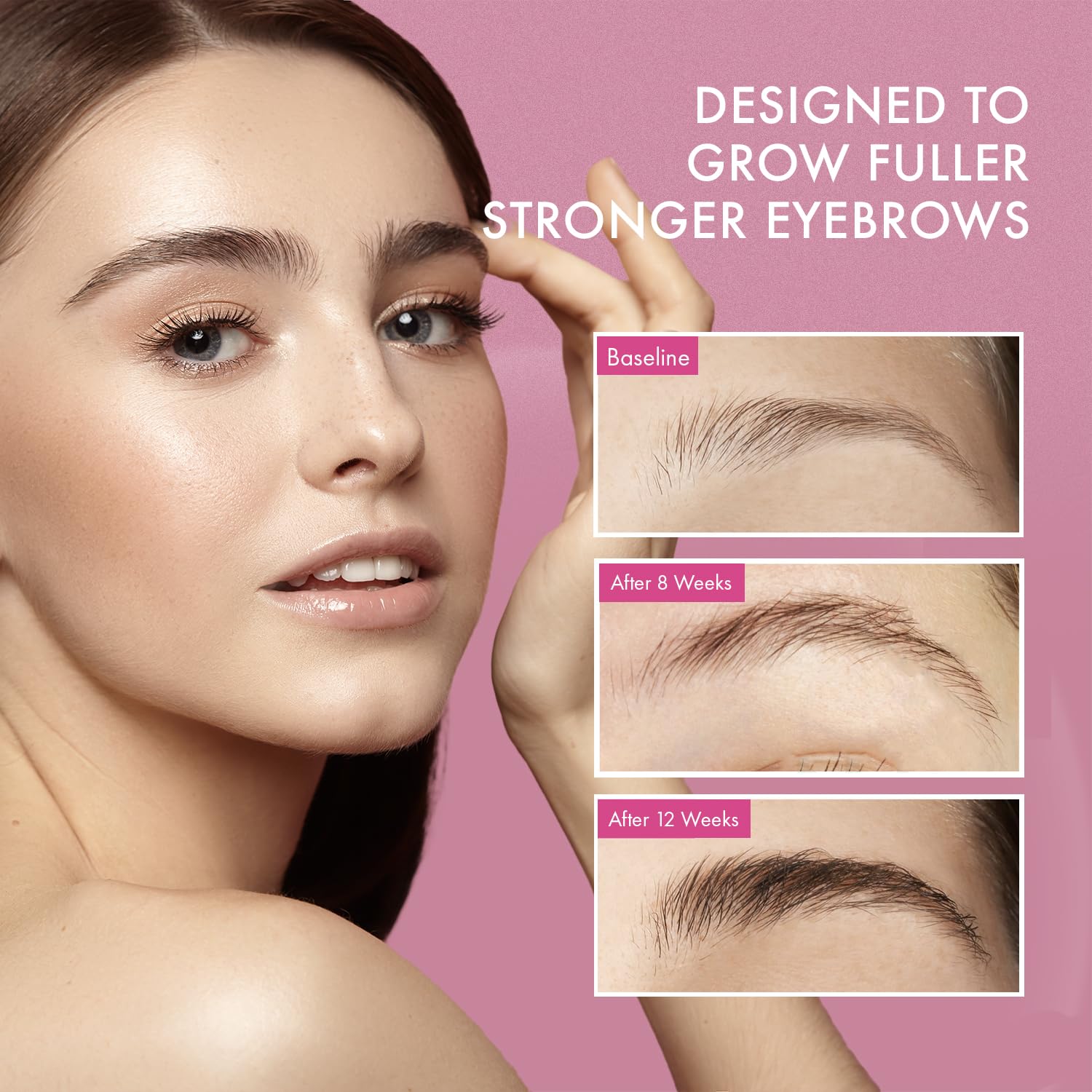 Eyebrow Growth Serum for Women & Men – Natural Brow Enhancing Serum to Grow Thicker... - Image 3