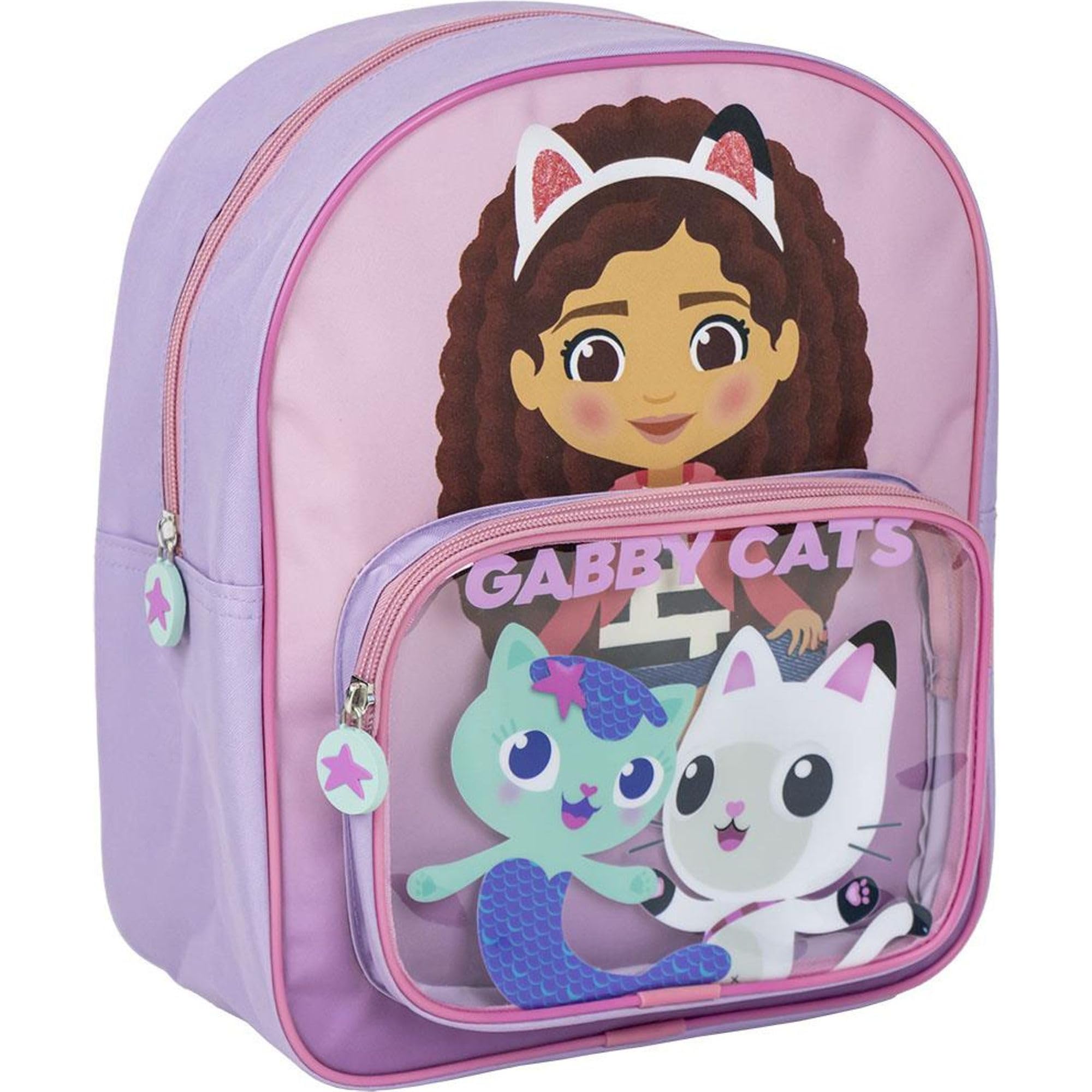 CERDÁ LIFE'S LITTLE MOMENTS Unisex Kid's Gabby's Dollhouse Children's Backpack, Pink, Small