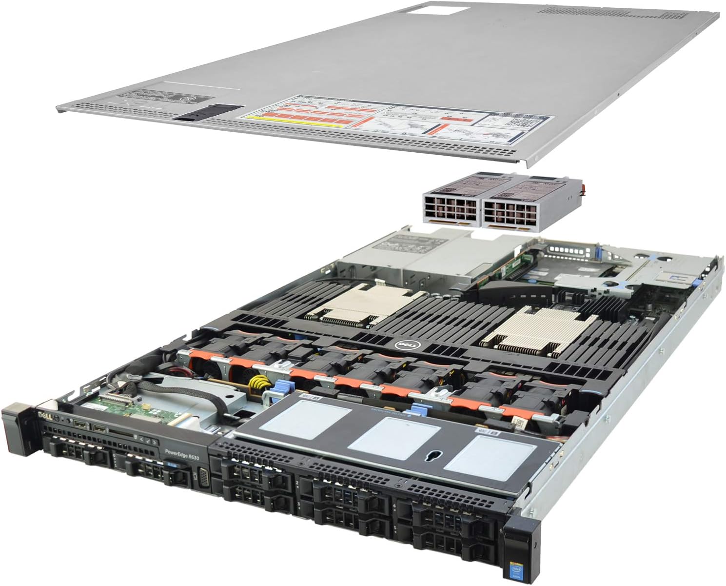 PowerEdge Dell R630 Server | 2X E5-2690 v4 = 28 Cores | 128GB RAM | 2X 1TB SSD (Renewed)