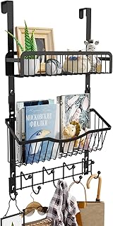 SWTYMIKI Over The Door Hook Hanger Organiser,...,