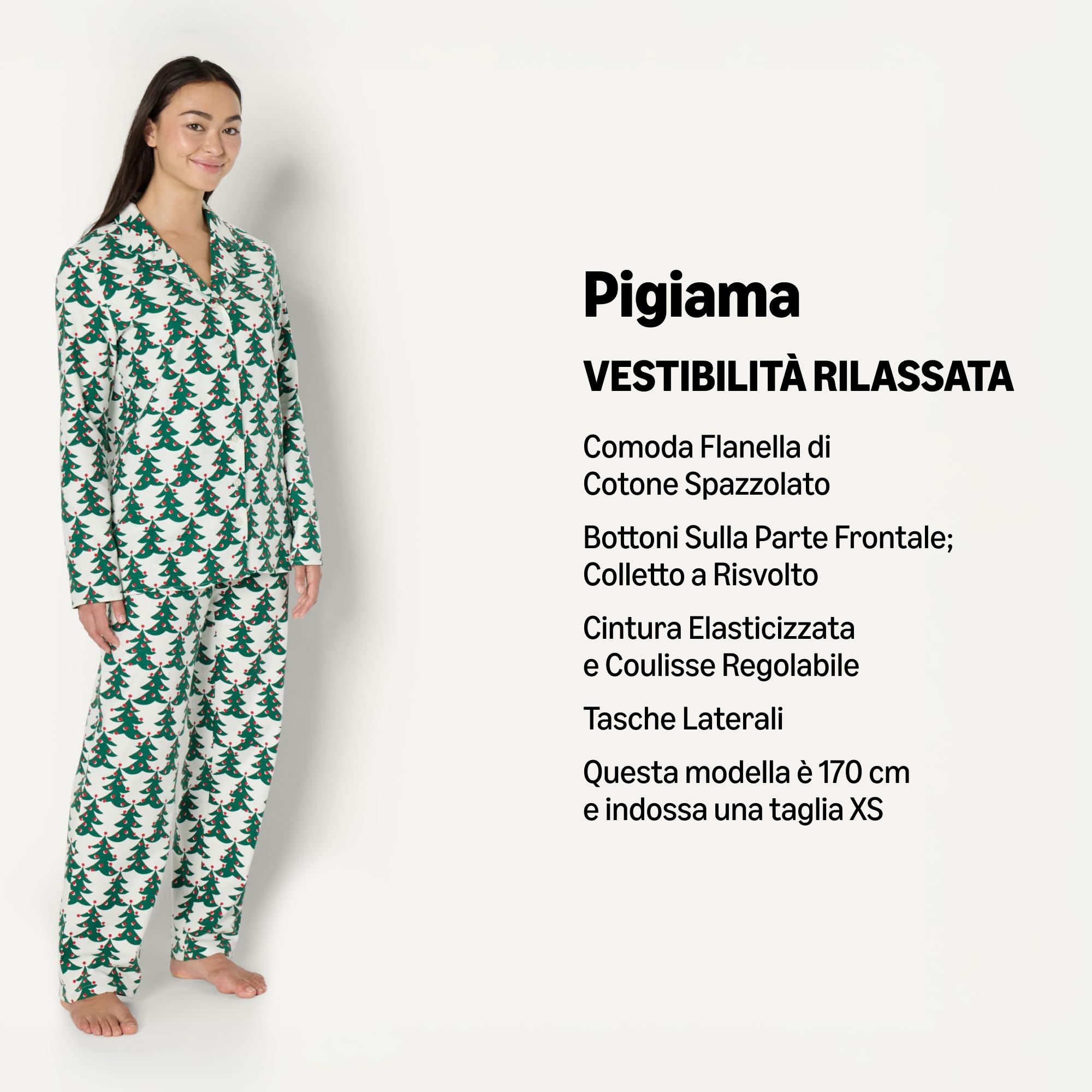 Amazon Essentials Completi Coordinati di Pigiami Natalizi per La Famiglia