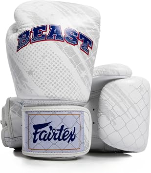 Fairtex x Beast Boxing Gloves, BGV1C-Plus Leather Muay Thai Sparring Gear