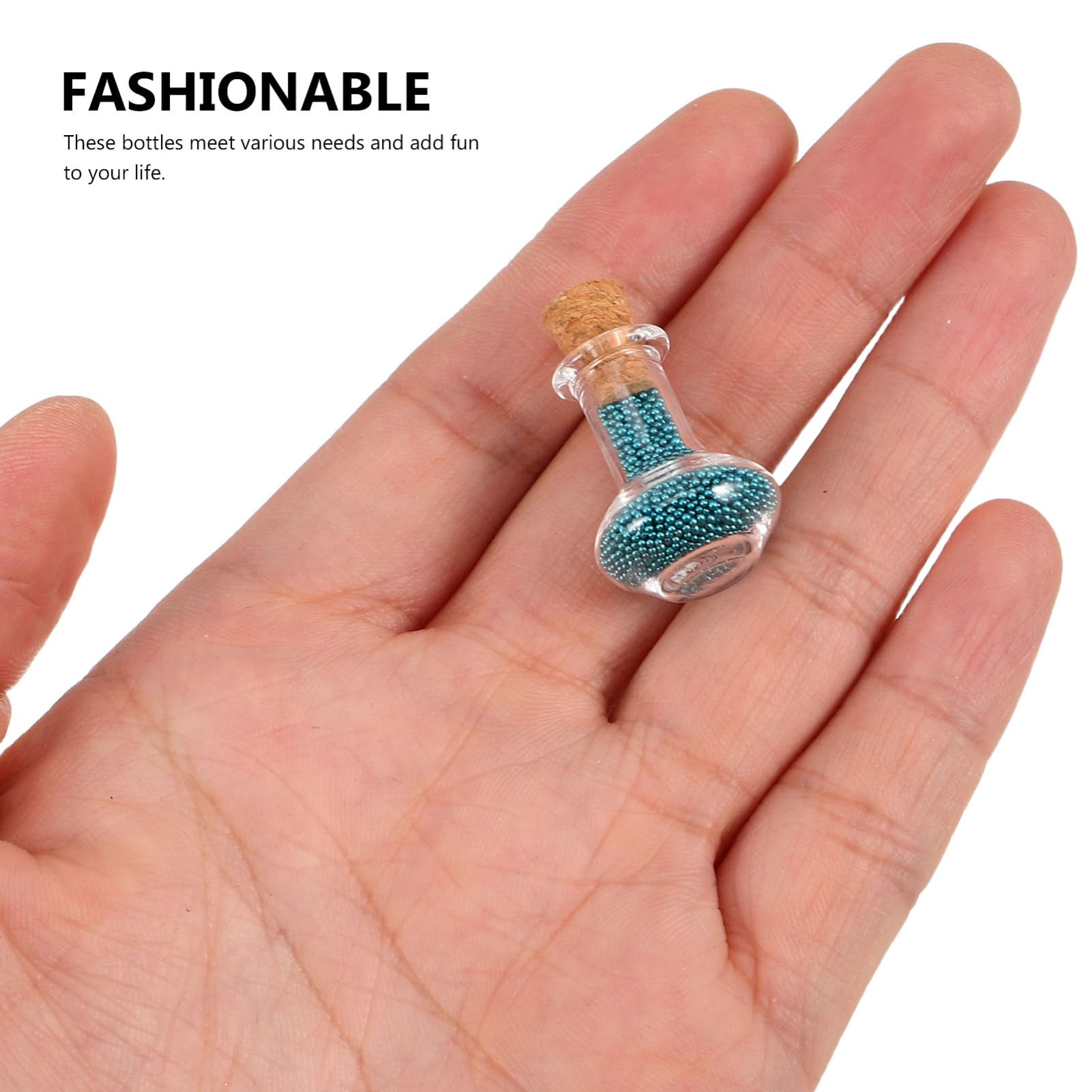 SUPVOX Miniature Dollhouse Bottles 4Pcs Realistic Witch Potion Decor Halloween Accessories Tiny Doll House Decoration Diy Fairy Garden Display - Image 4