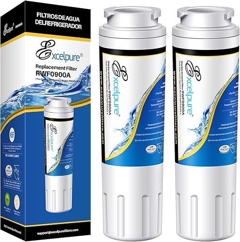 EXCELPURE UKF8001 - Reemplazo para filtro de hidromasaje 4, EDR4RXD1, 4396395, WRX735SDBM00, RWF0900A, EFF-6007A, MFI2568AES, MFI2569VEM, RFC0900A, EXCELPURE UKF8001 - Reemplazo para filtro de hidromasaje 4, EDR4RXD1, 4396395, WRX735SDBM00, RWF0900A, EFF-6007A, MFI2568AES, MFI2569VEM, RFC0900A,