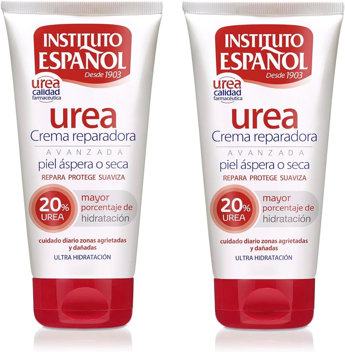 Urea Ultra Hydrating Moisturizing Cream for Dry & Cracked Skin | Daily Moisturizing Body Cream with High Urea Content for All Skin Types (Pack of 2)