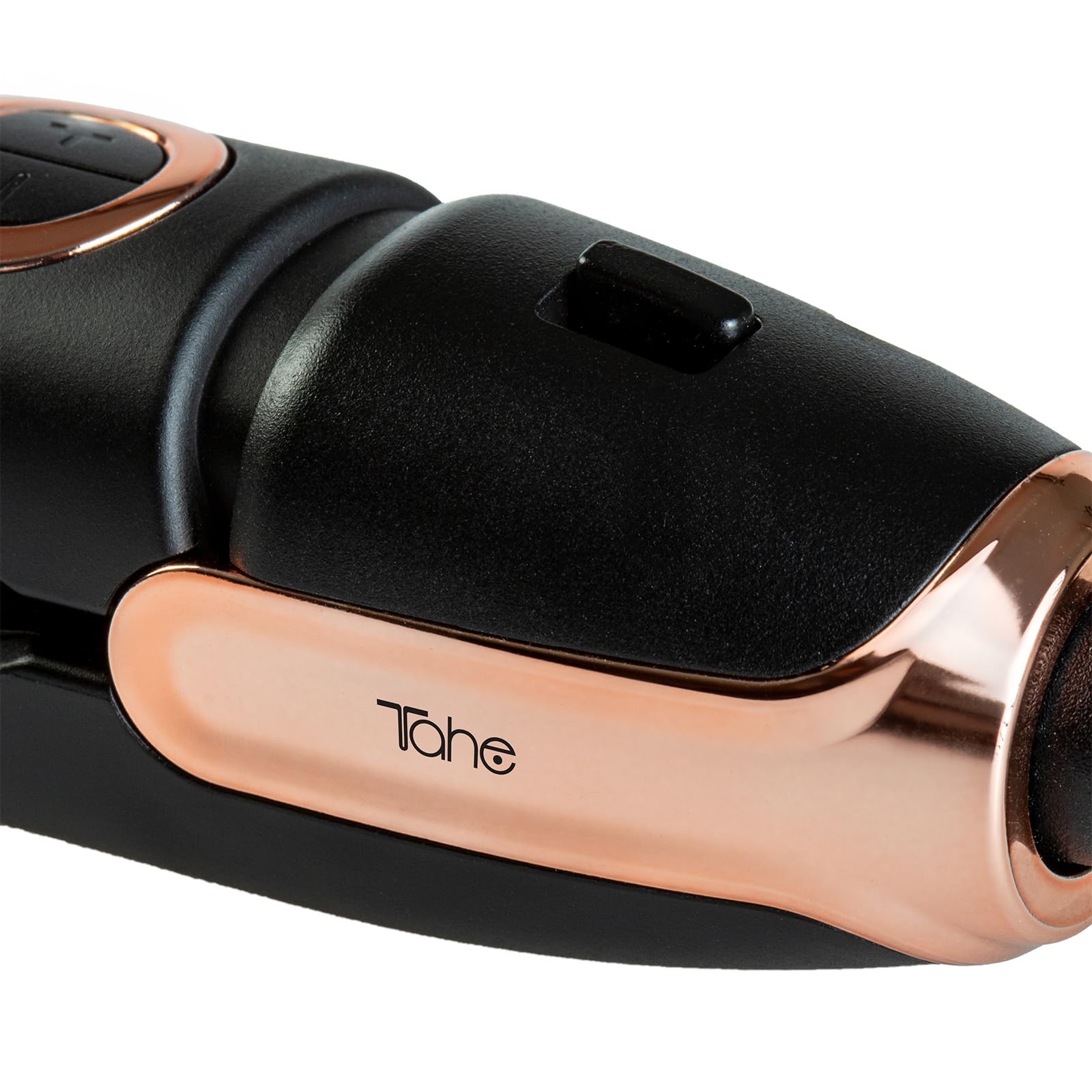 Tahe Plancha para el cabello Millenium Pro 4.0 con revestimiento cerámico, tecnología de iones negativos y neceser incluido