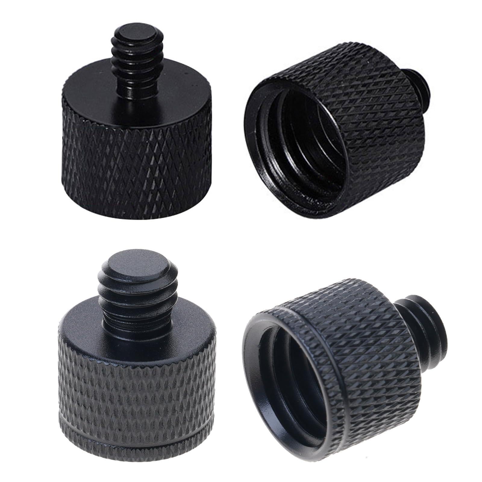 oringnat Anti-Erosion 5/8 Female to 1/4 3/8 Male Camera Screw Adapter Thread for Mounting Camera Monitor Tripod Strong