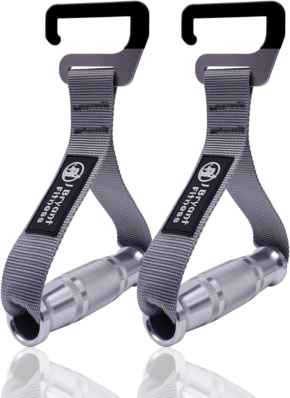 Fitness Resistance Band Heavy Duty Metal Gym Handles Stainless Steel Large Size Hook for Wide Pull Up and Resistance Band Training Home Workout Fitness Equipment