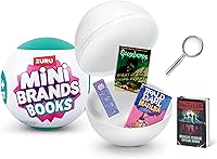 ZURU Mini Brands Books Capsule: Collect 5 Mystery Miniature Books with Readable Pages, Rare Glow-in-Dark Editions for Kids & Collectors