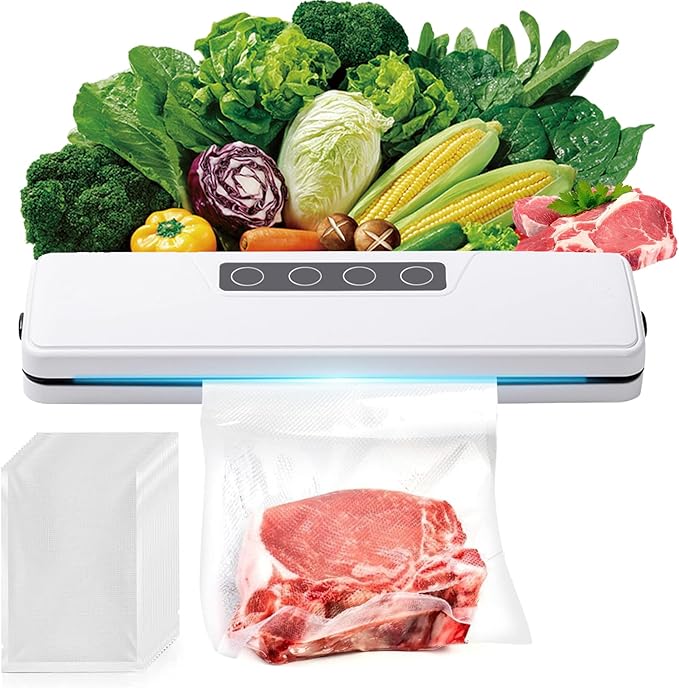 SPORWAY Automatic Vacuum Sealer 4in1 Vacuum Sealer Food Sealer Film