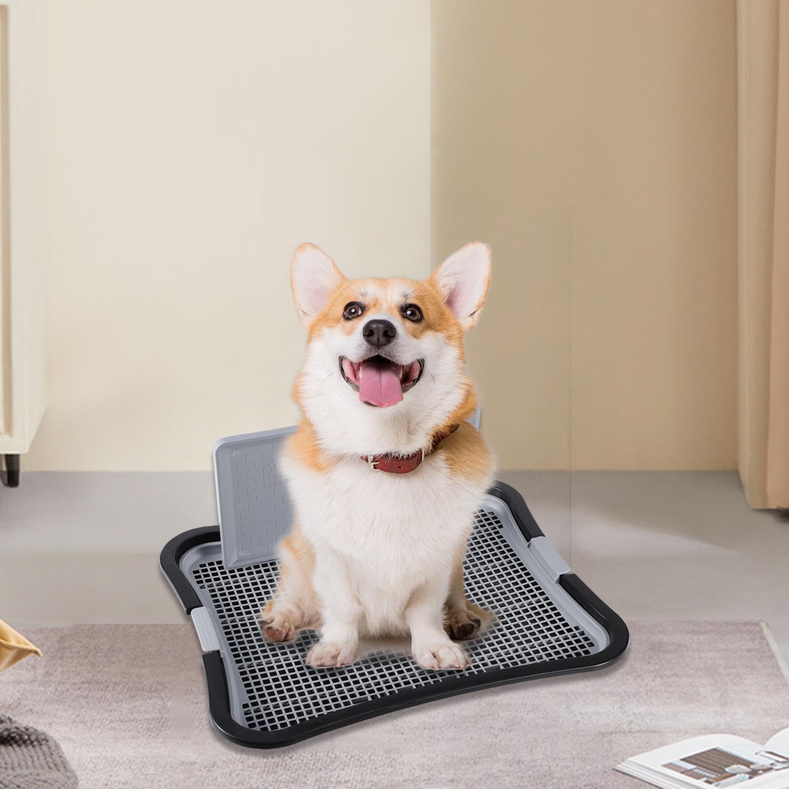 Suministros para Mascotas Limpieza Inodoro Vertical Lavable Ofrece soluciones innovadoras de Alivio para dueños de Mascotas y Bandeja para