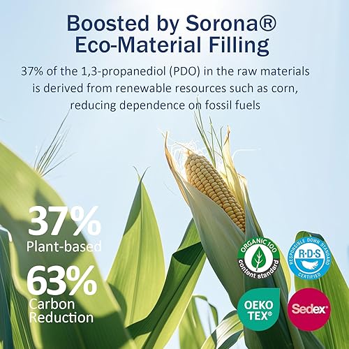 Miniatura 5 de Edredón frío para personas calurosas, sudores nocturnos, relleno, manta fría reversible, ligera y transpirable, de verano, 90 x 90 pulgadas,