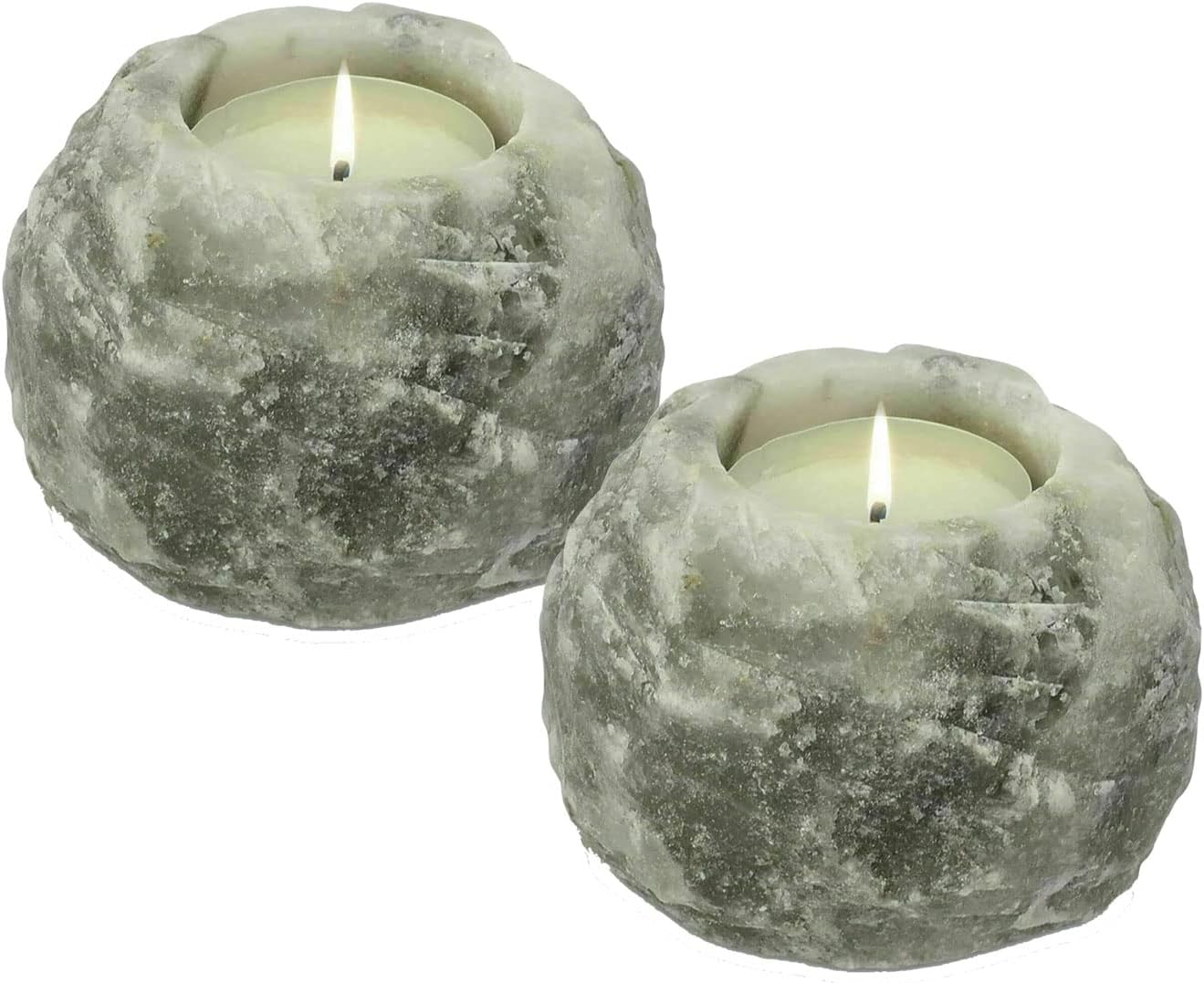 Profirst Global Himalian Rock Salt Lamp Candle Holder, Natural Tealight