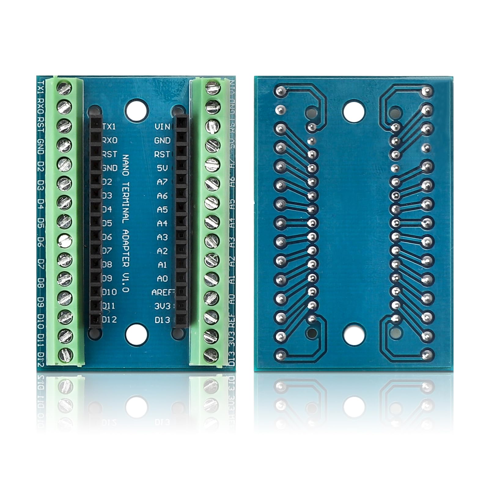 HENGBIRD Scheda di espansione Nano shield, Nano IO V1.0, semplice scheda compatibile con Arduino