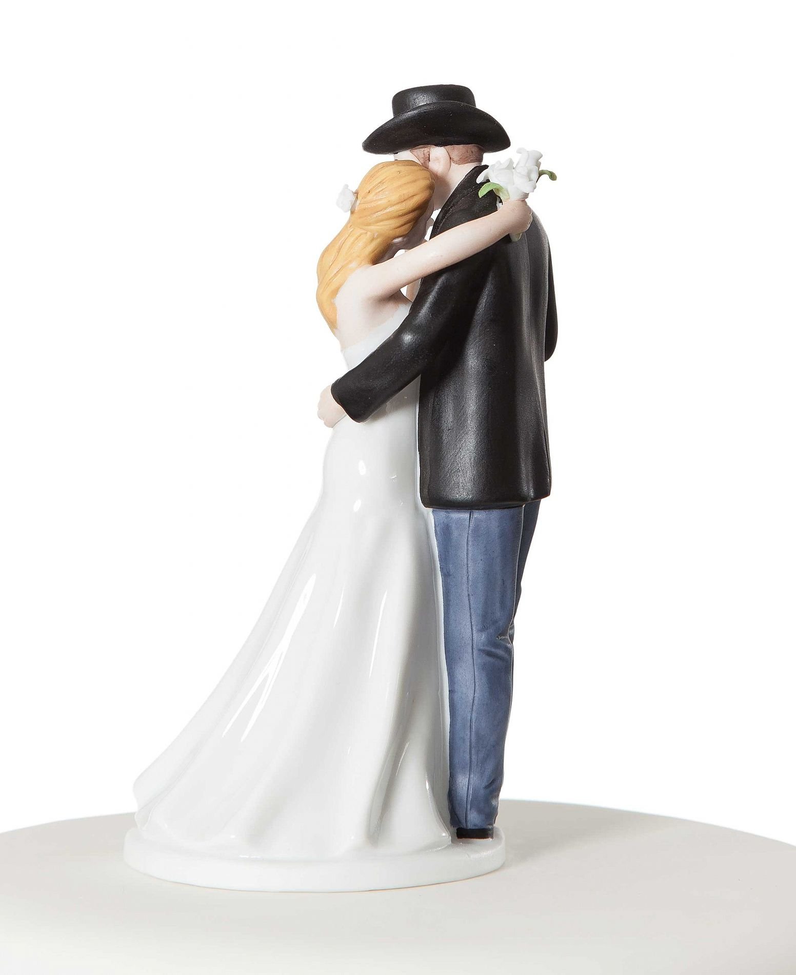Porcelana Old Fashion Lovin novia & novio de vaquero país occidental decoración para tarta para boda